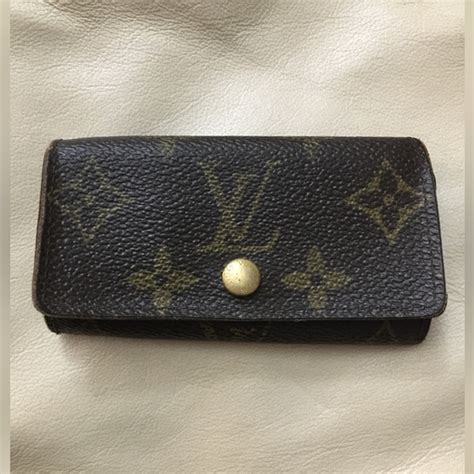 louis vuitton key pouch ioffer|louis vuitton key pouch poshmark.